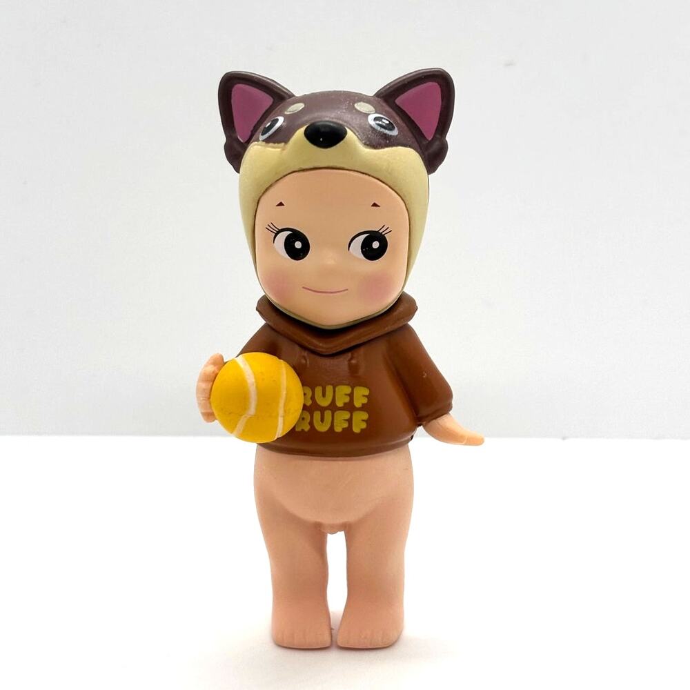 New Unbranded Kewpie/Angel Collectible Mini Figure, Chihuahua Dog, Open Box